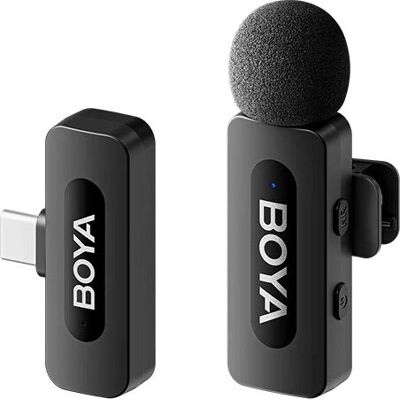 Boya BY-V20 Vezeték nélküli Mikrofon - Kompakt Dual-csatorna USB-C Boya BY-V20 Vezeték nélküli Mikrofon - Kompakt Dual-csatorna USB-C