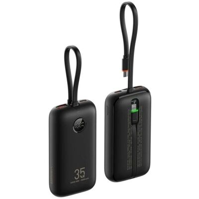 Veger W1188 Powerbank - 10000mAh, 35W, Černá - Powerbank Veger W1188 Powerbank - 10000mAh, 35W, Černá - Powerbank