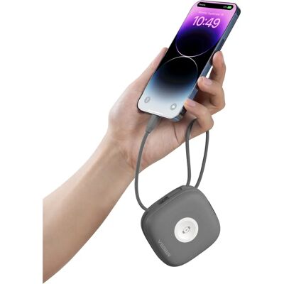 Veger Power Bank VN1185 - 10000mAh, Sans Fil, Charge Rapide 22.5W - Power Bank - Publicité Veger Power Bank VN1185 - 10000mAh, Sans Fil, Charge Rapide 22.5W - Power Bank - Publicité