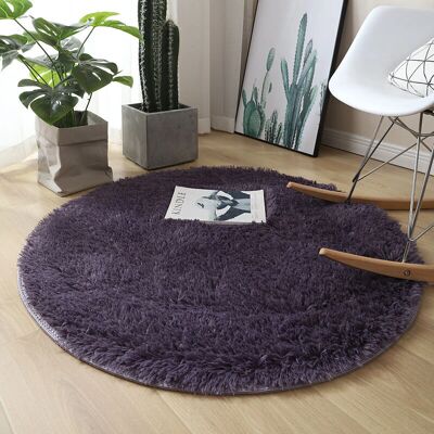 DPZO - Shaggy Round 120x120 - 120x120 cm - Redondo - Alfombra DPZO - Shaggy Round 120x120 - 120x120 cm - Redondo - Alfombra
