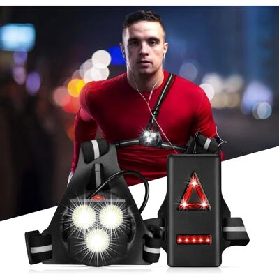 DPZO - Running Light - 500 lm - 120° - Chest light DPZO - Running Light - 500 lm - 120° - Chest light