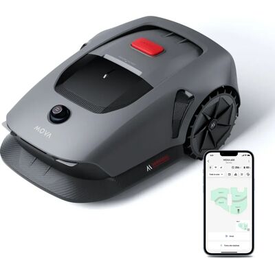 MOVA M600 KIT Rasenmäher Roboter - Akku, Schwarz, Grau, Rot - Rasenmäher MOVA M600 KIT Rasenmäher Roboter - Akku, Schwarz, Grau, Rot - Rasenmäher