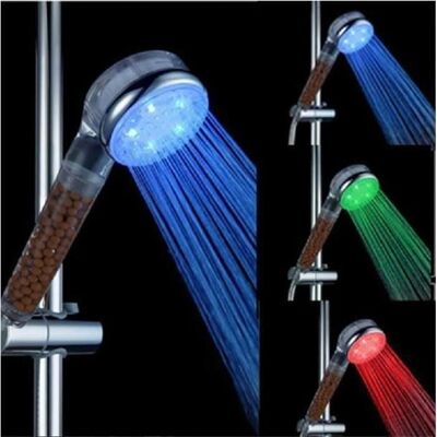 AUCUNE - LED Shower Head - LED 3 couleurs - Shower Head - Publicité AUCUNE - LED Shower Head - LED 3 couleurs - Shower Head - Publicité