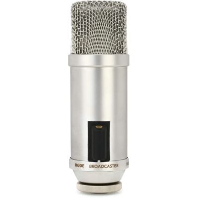 Micro RØDE Broadcaster - Studio, Grand diaphragme, Cardioïde - Publicité Micro RØDE Broadcaster - Studio, Grand diaphragme, Cardioïde - Publicité