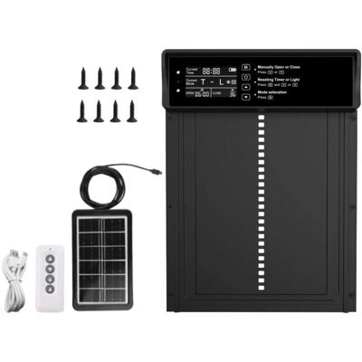 Odipie - Solar 10W Automatic Chicken Coop Door Odipie - Solar 10W Automatic Chicken Coop Door