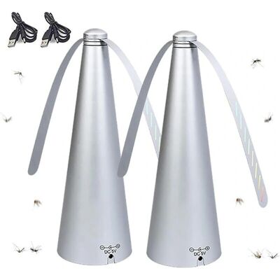 ODIPIE - FlyRepellent - Silver - 2pcs - Fan ODIPIE - FlyRepellent - Silver - 2pcs - Fan