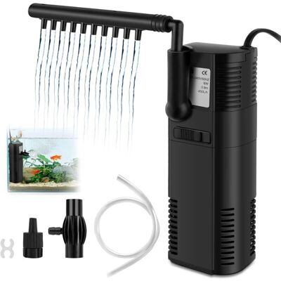 ODIPIE - 6W-450L - 6W - 450L - Internal Aquarium Filter ODIPIE - 6W-450L - 6W - 450L - Internal Aquarium Filter