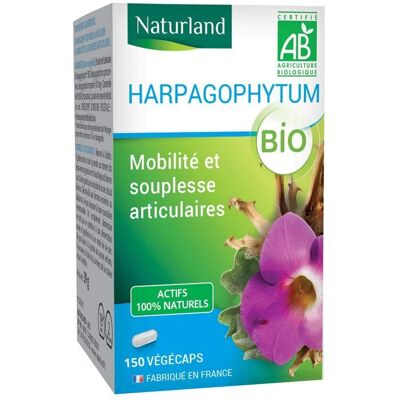 Naturland Harpagophytum Bio 150 Végécaps - Complément Alimentaire - Publicité Naturland Harpagophytum Bio 150 Végécaps - Complément Alimentaire - Publicité