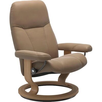 STRESSLESS - Consul - PALOMA Leder - Classic Base Eiche - Recliner STRESSLESS - Consul - PALOMA Leder - Classic Base Eiche - Recliner