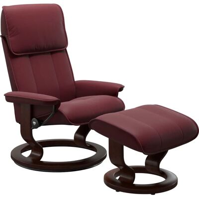 Stressless Admiral Bordeaux Leder Relaxsessel - Sessel Stressless Admiral Bordeaux Leder Relaxsessel - Sessel