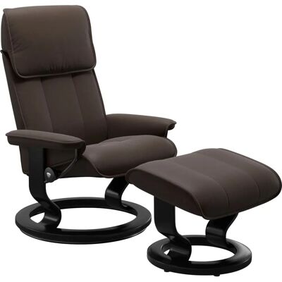 Stressless Admiral Brauner Leder Sessel mit Dreh- und Relaxfunktion - Sessel Stressless Admiral Brauner Leder Sessel mit Dreh- und Relaxfunktion - Sessel