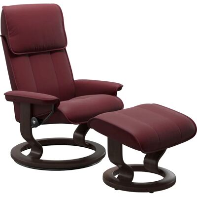 Stressless Admiral Leder Relaxsessel - Drehfunktion, Made in Norway Stressless Admiral Leder Relaxsessel - Drehfunktion, Made in Norway