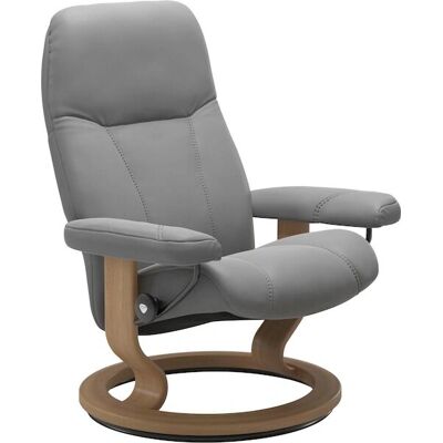 Stressless Consul - Leder BATICK - Eiche Basis - Sessel Stressless Consul - Leder BATICK - Eiche Basis - Sessel