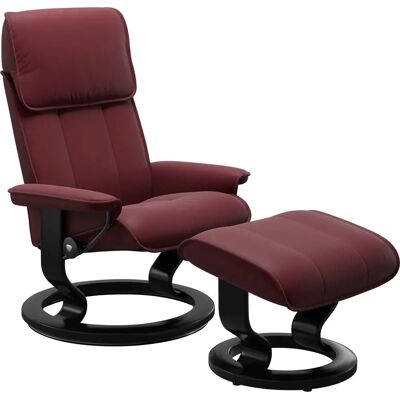 Stressless Admiral Leder Relaxsessel - Relaxfunktion-Plus System-Schwarz Stressless Admiral Leder Relaxsessel - Relaxfunktion-Plus System-Schwarz