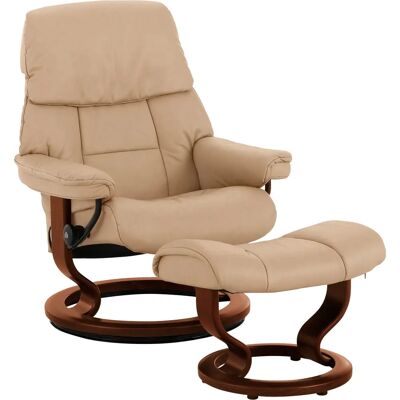 Stressless Ruby Leder Sessel - Classic Base, Größe M Stressless Ruby Leder Sessel - Classic Base, Größe M