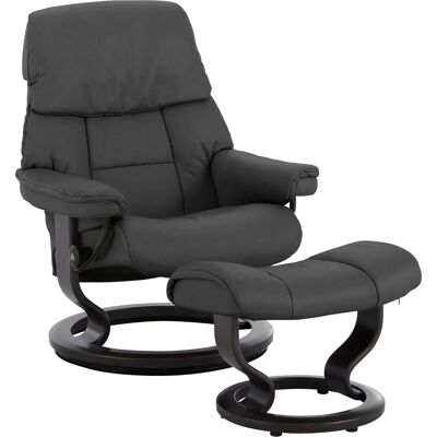 STRESSLESS Ruby - Ergonomischer Relaxsessel mit Leder & Wenge-Fuß STRESSLESS Ruby - Ergonomischer Relaxsessel mit Leder & Wenge-Fuß