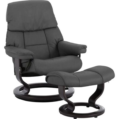 STRESSLESS Ruby Relaxsessel - Leder, Classic Base, 79x98x76cm STRESSLESS Ruby Relaxsessel - Leder, Classic Base, 79x98x76cm
