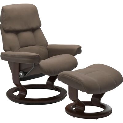 STRESSLESS Ruby Sessel - Leder, Größe S, Classic Base - Relaxsessel STRESSLESS Ruby Sessel - Leder, Größe S, Classic Base - Relaxsessel