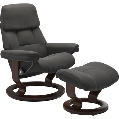 STRESSLESS Ruby Relaxsessel - Ergonomischer Ledersessel mit Klassischer Basis STRESSLESS Ruby Relaxsessel - Ergonomischer Ledersessel mit Klassischer Basis