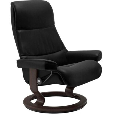 Stressless View Schwarzer Leder Relaxsessel - Sessel Stressless View Schwarzer Leder Relaxsessel - Sessel