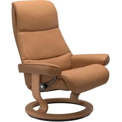 Stressless View Relaxsessel - Leder Paloma - Eiche Basis Stressless View Relaxsessel - Leder Paloma - Eiche Basis