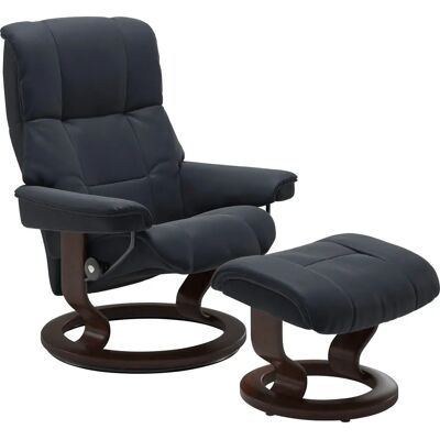 Stressless Mayfair Schatten Blau Leder Sessel - Sessel Stressless Mayfair Schatten Blau Leder Sessel - Sessel