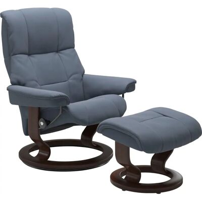 Stressless Mayfair Blau Leder Relaxsessel - Klassischer Komfort Stressless Mayfair Blau Leder Relaxsessel - Klassischer Komfort