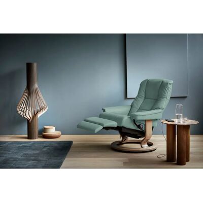 Stressless Mayfair - Aqua Grün Leder Relaxsessel Stressless Mayfair - Aqua Grün Leder Relaxsessel