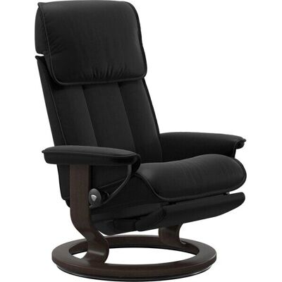 STRESSLESS Admiral Schwarzer Leder Sessel - Relaxsessel STRESSLESS Admiral Schwarzer Leder Sessel - Relaxsessel