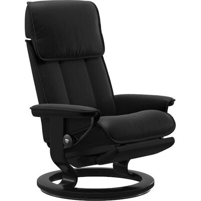Stressless Admiral Relaxsessel - Schwarz BATICK - Ergonomisches Design Stressless Admiral Relaxsessel - Schwarz BATICK - Ergonomisches Design