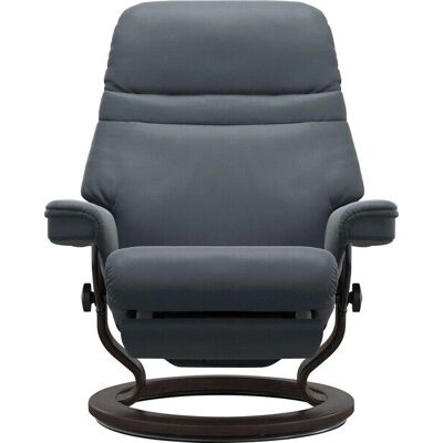 Stressless Sunrise Atlantic Blau Leder Relaxsessel - Sessel Stressless Sunrise Atlantic Blau Leder Relaxsessel - Sessel