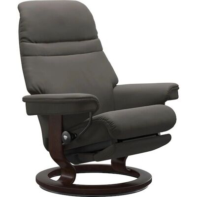 STRESSLESS Sunrise Relaxsessel - Elektrisch, Grau Leder STRESSLESS Sunrise Relaxsessel - Elektrisch, Grau Leder