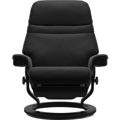STRESSLESS Sunrise Schwarz Paloma Leder Relaxsessel - Sessel STRESSLESS Sunrise Schwarz Paloma Leder Relaxsessel - Sessel