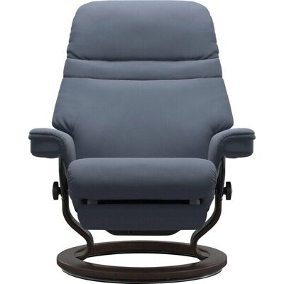STRESSLESS Sunrise - Blau Leder Relaxsessel mit Akku STRESSLESS Sunrise - Blau Leder Relaxsessel mit Akku