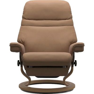 Stressless Sunrise Relaxsessel - Leder BATICK, Eiche Basis, Relax & Dreh Stressless Sunrise Relaxsessel - Leder BATICK, Eiche Basis, Relax & Dreh