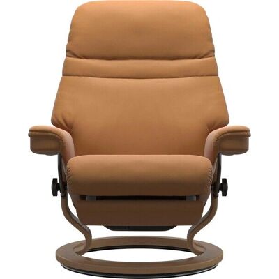 Stressless Sunrise - Elektrischer Relaxsessel mit Leder & Holz Stressless Sunrise - Elektrischer Relaxsessel mit Leder & Holz