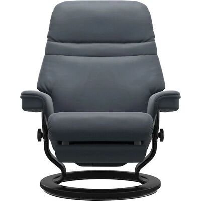 Stressless Sunrise - Elektrisch Relaxsessel mit Leder BATICK & Klassischer Basis Stressless Sunrise - Elektrisch Relaxsessel mit Leder BATICK & Klassischer Basis
