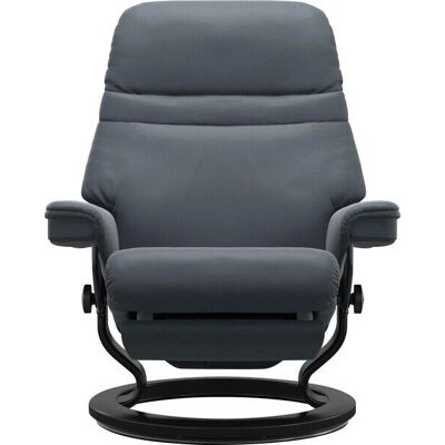 Stressless Sunrise Atlantic Blau Leder Relaxsessel - Sessel Stressless Sunrise Atlantic Blau Leder Relaxsessel - Sessel