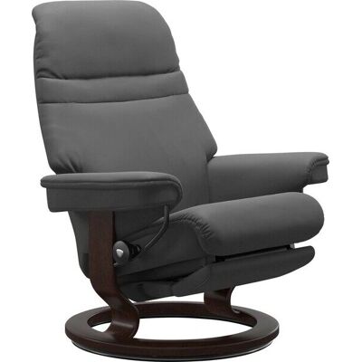 STRESSLESS Sunrise Relaxsessel - Elektrisch, Grau Batick Leder STRESSLESS Sunrise Relaxsessel - Elektrisch, Grau Batick Leder