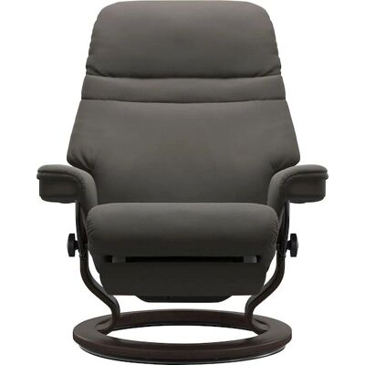 STRESSLESS Sunrise - Elektrisch verstellbarer Leder-Sessel Grau STRESSLESS Sunrise - Elektrisch verstellbarer Leder-Sessel Grau