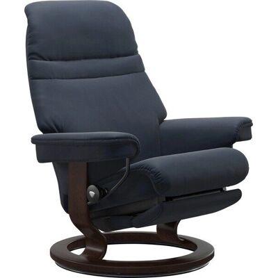 STRESSLESS Sunrise Oxford Blau Leder Relaxsessel - Sessel STRESSLESS Sunrise Oxford Blau Leder Relaxsessel - Sessel