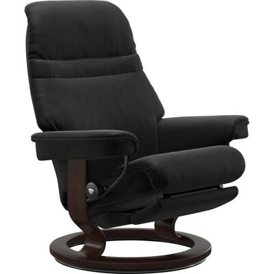 STRESSLESS Sunrise - Elektrischer Relaxsessel Leder PALOMA Schwarz STRESSLESS Sunrise - Elektrischer Relaxsessel Leder PALOMA Schwarz