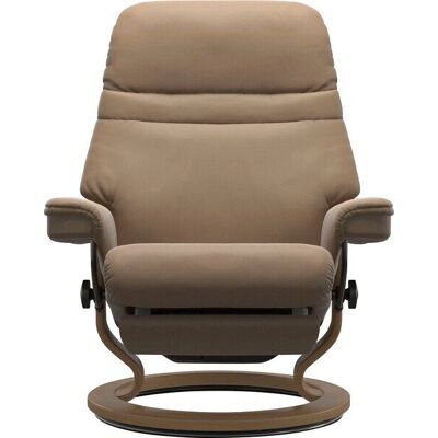 Stressless Sunrise Relaxsessel - Almond Paloma - Elektrisch, Klassische Basis Stressless Sunrise Relaxsessel - Almond Paloma - Elektrisch, Klassische Basis
