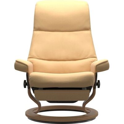 Stressless View Gelb Leder Relaxsessel - Recliner chair Stressless View Gelb Leder Relaxsessel - Recliner chair