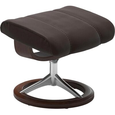 Stressless Consul Fußhocker - Leder PALOMA Signature Base Braun - 54cm x 41cm x 39cm Stressless Consul Fußhocker - Leder PALOMA Signature Base Braun - 54cm x 41cm x 39cm