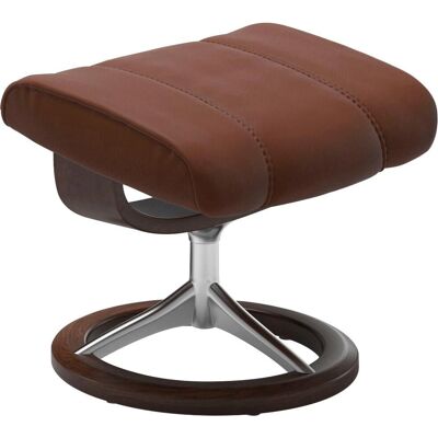 Stressless Consul Fußhocker - Hocker, Leder PALOMA, Signature Base Braun Stressless Consul Fußhocker - Hocker, Leder PALOMA, Signature Base Braun