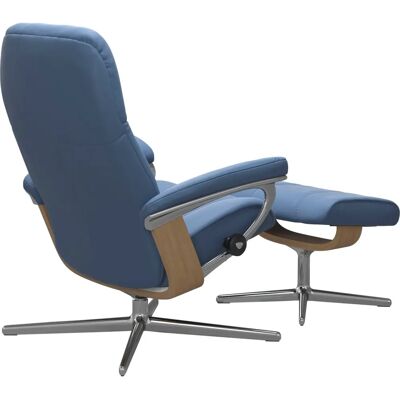 STRESSLESS Consul Relaxsessel Blau Leder - Sessel STRESSLESS Consul Relaxsessel Blau Leder - Sessel