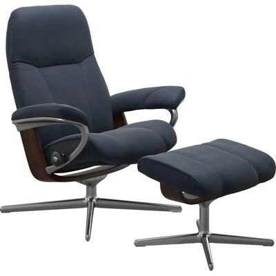 Stressless Consul Relaxsessel blau Leder PALOMA - Recliner Stressless Consul Relaxsessel blau Leder PALOMA - Recliner