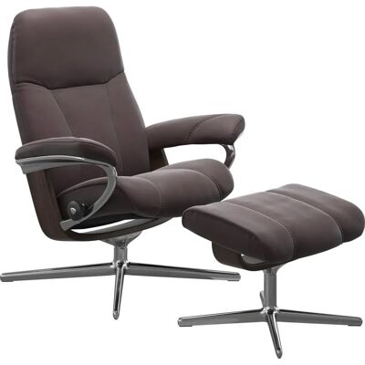 Stressless Consul Bordeaux Relaxsessel mit Cross Base - Relaxsessel Stressless Consul Bordeaux Relaxsessel mit Cross Base - Relaxsessel