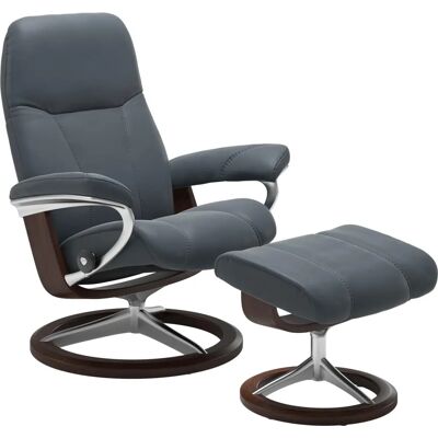 STRESSLESS - Consul - Atlantic Blau BATICK - Relaxsessel STRESSLESS - Consul - Atlantic Blau BATICK - Relaxsessel